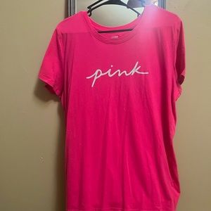 PINK tee shirt size XL